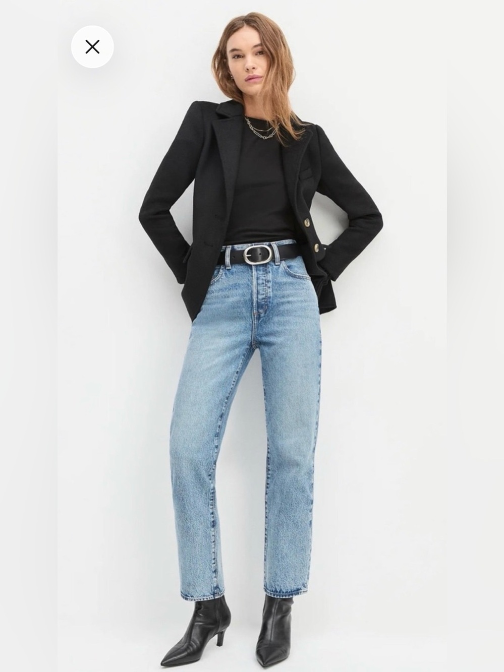 Favorite Daughter The Otto Deane high rise boyfriend ankle Boyfriend Ankle Jeans